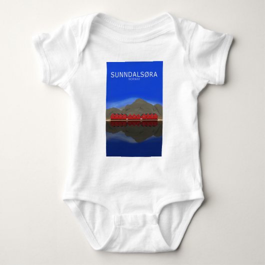 Sunndalsøra Baby Strampler (Vorderseite)