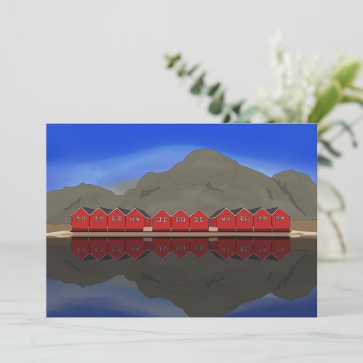 Sunndalsøra Einladung (Stehend Vorderseite)