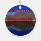 Sunndalsøra Keramik Ornament (Hinten)