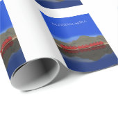Sunndalsøra Nordmøre Norwegen Geschenkpapier (Rolleneckpunkt)