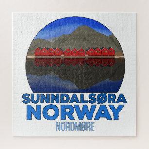 Sunndalsøra Nordmøre Norwegen Puzzle