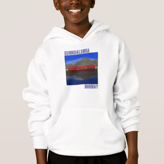 Sunndalsora Norwegen Skandinavien Hoodie (Vorderseite)
