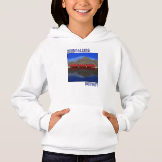 Sunndalsora Norwegen Skandinavien Hoodie (Vorderseite)