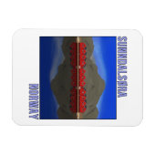 Sunndalsora Norwegen Skandinavien Magnet (Horizontal)