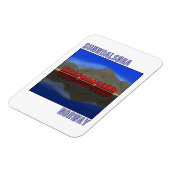 Sunndalsora Norwegen Skandinavien Magnet (Linke Seite)