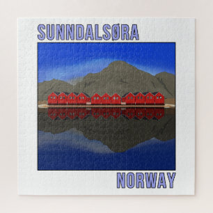 Sunndalsora Norwegen Skandinavien Puzzle