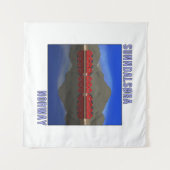 Sunndalsora Norwegen Skandinavien Wandteppich (Vorderseite (Horizontal))