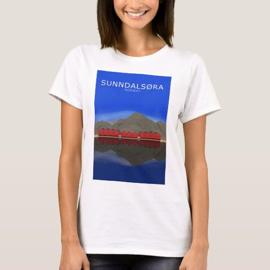 Sunndalsøra Norwegen T - Shirt (Vorderseite)