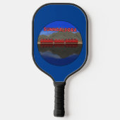 Sunndalsøra Pickleball Schläger (Rückseite)