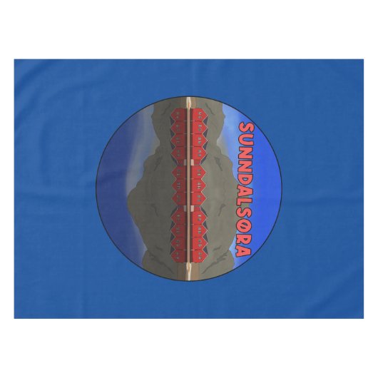 Sunndalsøra Tischdecke (Vorderseite (Horizontal))