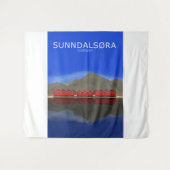 Sunndalsøra Wandteppich (Vorderseite (Horizontal))