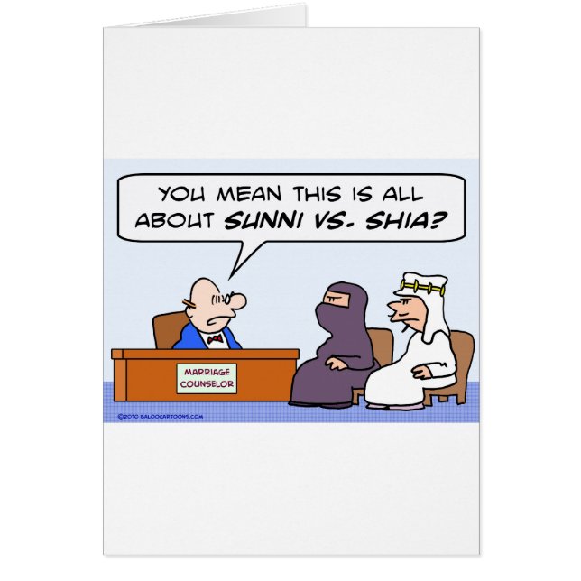 Sunni Shia, Islam, Moslem, Heirat, Ratgeber (Vorne)