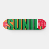 SUNNIL JMT INDIA 7 3/4" Skateboard Deck (Horizontal)