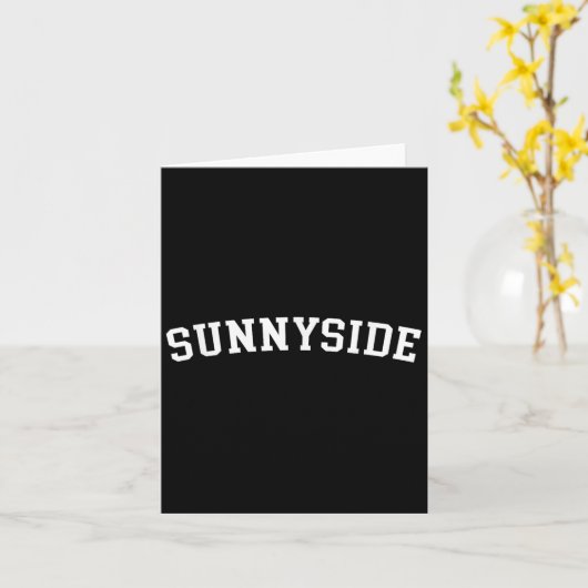 sunnitisch karte (Gelbe Blume)