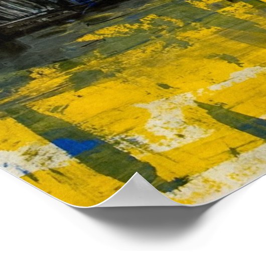 sunnitische Stadt Poster (Ecke)