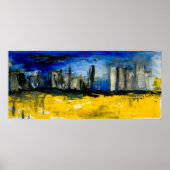 sunnitische Stadt Poster (Vorne)