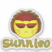 Sunnleo-Sticker Aufkleber (Vorderseite)