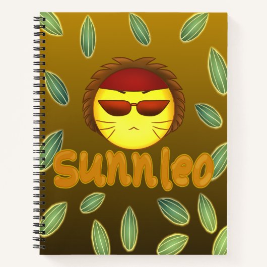 Sunnleos SpiralNotebook Notizblock (Vorderseite)