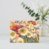 Sunny Abundance Postkarte (Stehend Vorderseite)