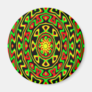 Sunny Aztec Moments... Magnet