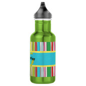 Sunny Beach Stripes Boys Edelstahlflasche (Rechts)