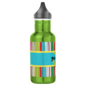 Sunny Beach Stripes Boys Edelstahlflasche (Links)