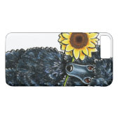Sunny Black Miniature Poodle Case-Mate iPhone Hülle (Rückseite (Horizontal))