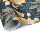 Sunny Bliss Apricot Crush Dreams Nr. 2 Geschenkpapier (Rolleneckpunkt)