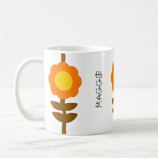 Sunny Bloom Floral Mug Kaffeetasse (Links)