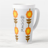 Sunny Bloom Latte Mug Milchtasse (Rechte Ecke)