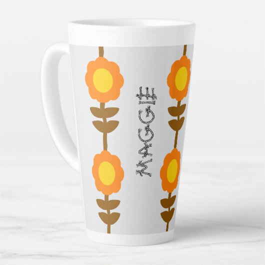 Sunny Bloom Latte Mug Milchtasse (Linke Ecke)