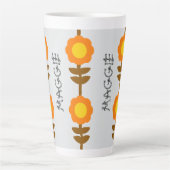 Sunny Bloom Latte Mug Milchtasse (Vorderseite)