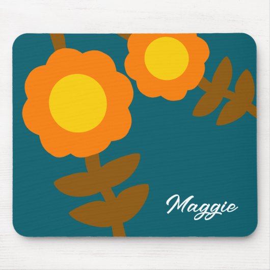 Sunny Bloom Mouse Pad Mousepad (Vorne)