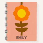Sunny Bloom Notebook Notizblock (Vorderseite)
