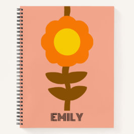 Sunny Bloom Notebook Notizblock