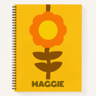Sunny Bloom Notebook Notizblock
