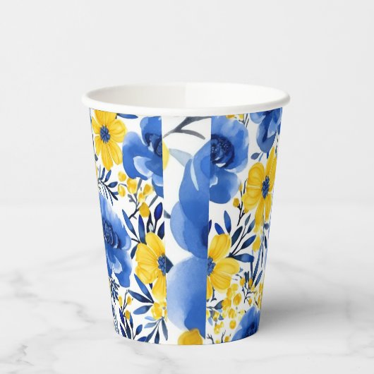 Sunny Bloom Paper Cup Pappbecher (Links)