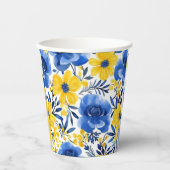 Sunny Bloom Paper Cup Pappbecher (Vorderseite)