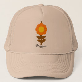 Sunny Bloom Trucker Hat Truckerkappe