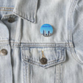 Sunny Blue Cleveland Ohio Button (Beispiel)