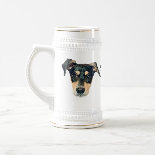 Sunny Blue stein Bierglas (Links)