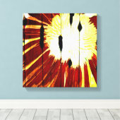 Sunny Blume Barn Leinwanddruck (Insitu (Holzboden))