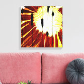 Sunny Blume Barn Leinwanddruck (Insitu (Wohnzimmer))