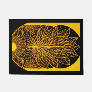 Sunny BOHO Minimalistisch Design Fußmatte