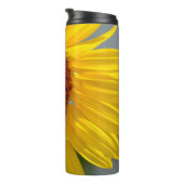 Sunny Bright Big Yellow Sonnenblume Thermosbecher (Nach rechts gedreht)