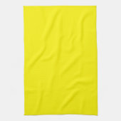 Sunny Bright Yellow Handtuch (Vertikal)