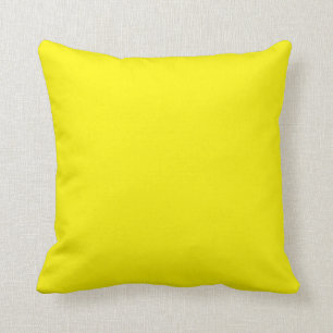 Sunny Bright Yellow Kissen