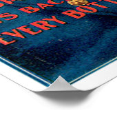 Sunny Brook Whiskey Vintag Drink und Kunst Poster (Ecke)