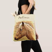 Sunny Brown Gold Horse Tasche (Von Nahem)