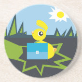 Sunny Bunny Getränkeuntersetzer (Vorne)